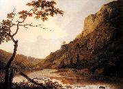 Joseph wright of derby Matlock Tor oil on canvas